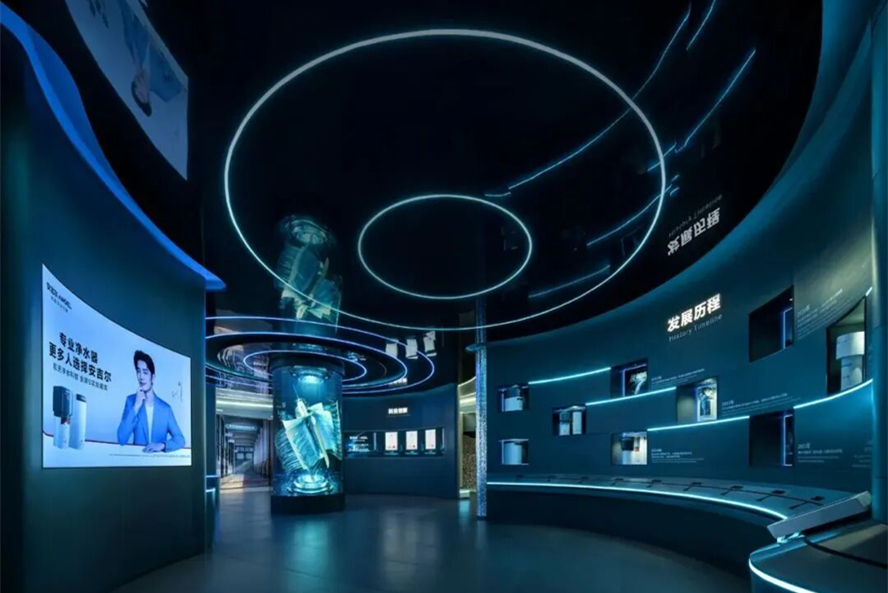 以水为媒,安吉尔展厅深度漫游 - 汉象展览