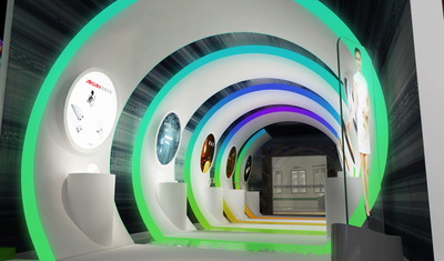 爱商光电企业展厅